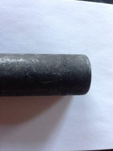 Snap on extra deep 5/8 sae impact socket 1/2 drive diesel engine