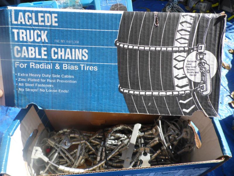 New laclede truck suv cable chains extra heavy duty 3010-wbtc 