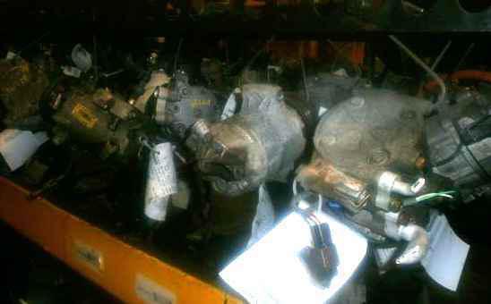2003 dodge caravan voyager 2.4l ac compressor 99k oem