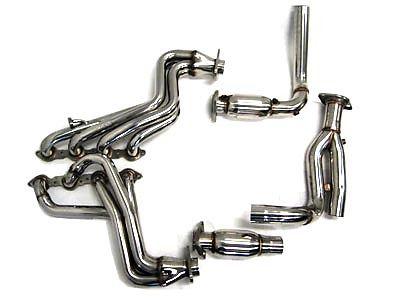 Obx catted header 99-05 chevy 1500,suburban,​tahoe 4.8l 5.3l exhaust header 