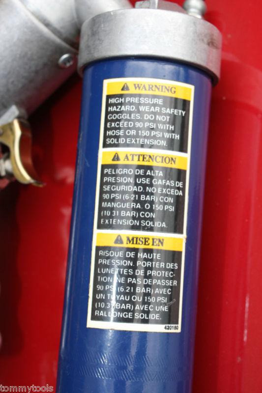 Lincoln 1160 Greese Gun - Air Powered Grease Gun, US $44.00, image 10