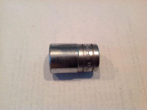 Snap on tools 1/2 in drive, 12 point, 11/16 inch, socket, sw221