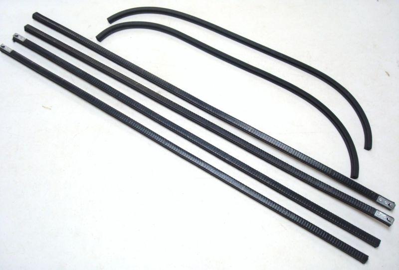 Ford pickup truck front door window channel kit