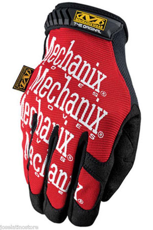 Mechanix original(authentic) safety glove red all sizes new! fast ship!!