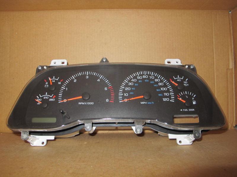 1998 98 dodge ram 1500 2500 3500 truck speedometer cluster w/tach