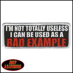 Motorcycle i'm not totally useless patch