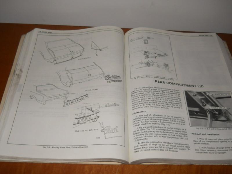 FISHER BODY 1980 SERVICE MANUAL '80 CHEVROLET Oldsmobile PONTIAC Buick CADILLAC, US $9.99, image 2