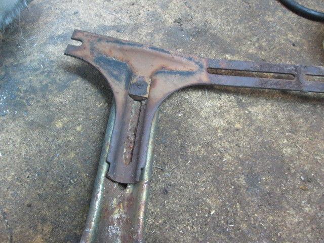 1936 Packard standard 8 senior left front bumper mount cover w/license bracket, US $65.00, image 3
