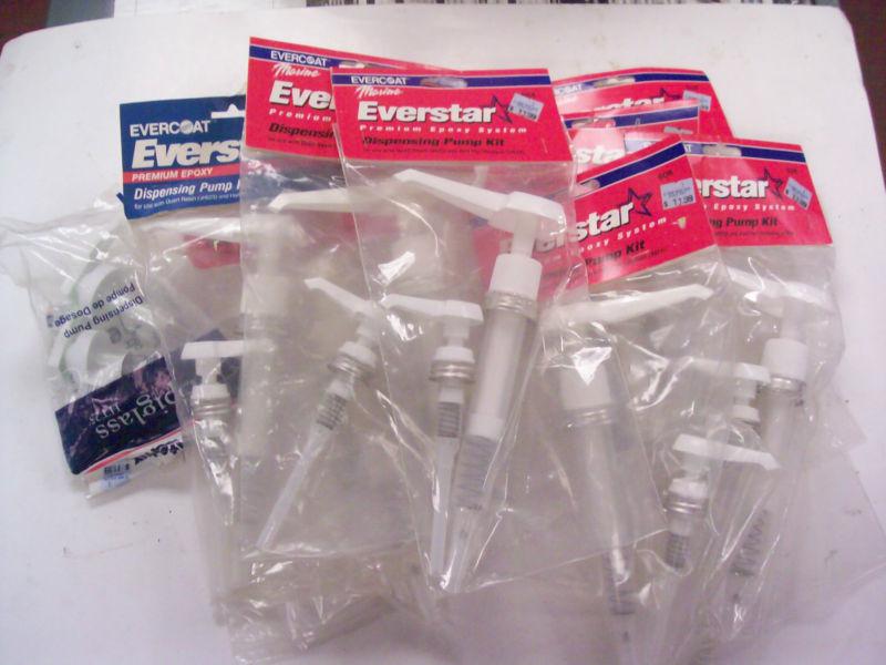 Lot of 9 epoxy dispensing pumps new