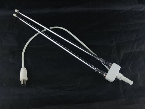 Rabbit ears antenna coaxial cable 3c-2v - 75ohm new white