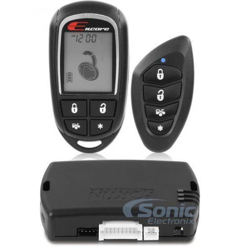Encore rs7 vehicle specific 2-way remote start &amp; keyless entry alarm system