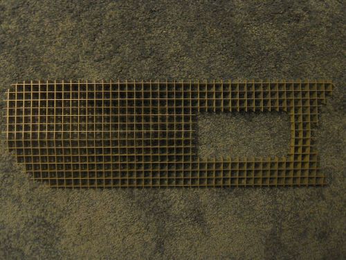 Nos mopar 1969 barracuda right front grille mesh insert