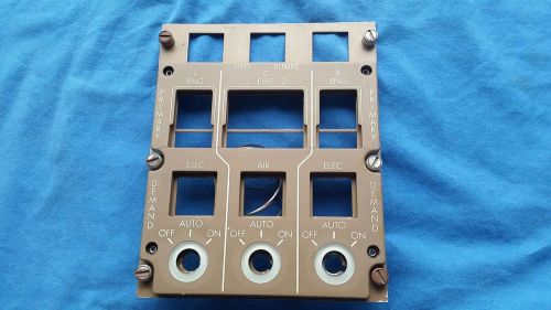 Hydraulic panel 757/767 (lightplate)