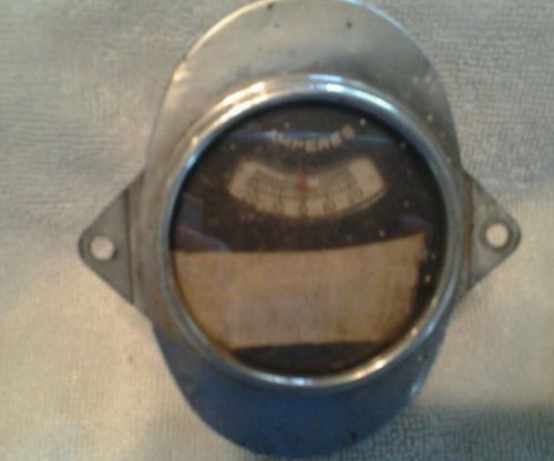 Vintage automoble amperes  gauge