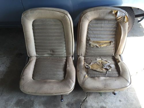 Used original 64.5 65 66 ford mustang bucket seats