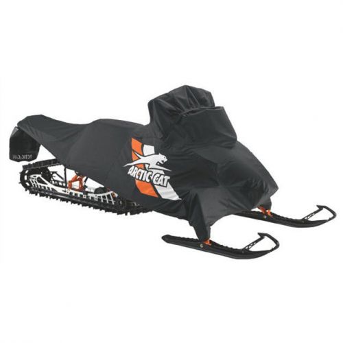 12-13 arctic m xf premium snowmobile cover black / orange 6639-007