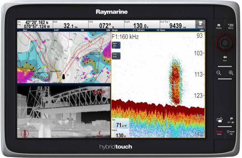 Raymarine e165 15.4 multifunction display lighthouse navigation no charts
