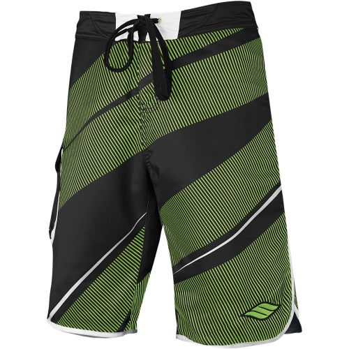 Slippery arc neo mens boardshorts black/green