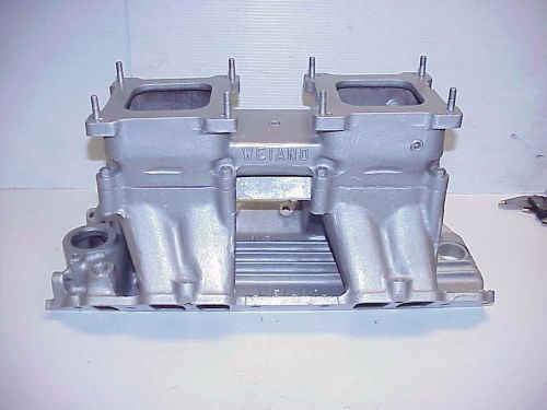 Vintage weiand ported hi ram tunnel ram 2 x 4 big block chevy gasser ratrod rare