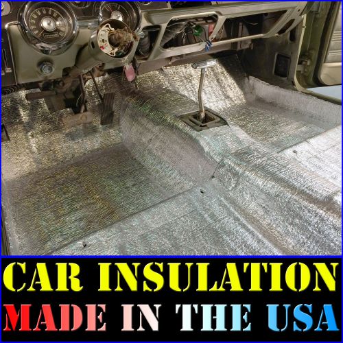 10sqft thermal sound deadener - block heat &amp; sound - automotive car insulation