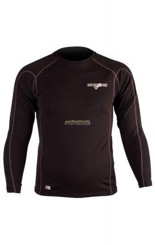 Motorfist men's next 2 skin shirt - black