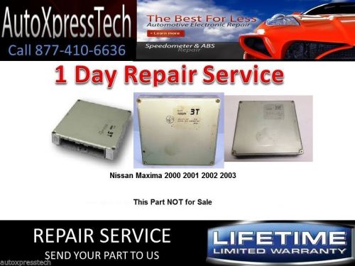 2001 nissan maxima infinty repair service ecu 2000 2001 2002  3t a56-q79  fast