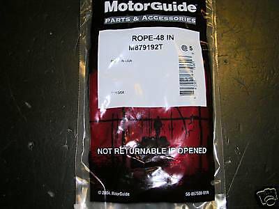 Motorguide nylon pull rope for mount, trolling motor