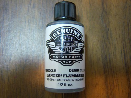Harley new oem nos touch up paint denim clear 98600clr
