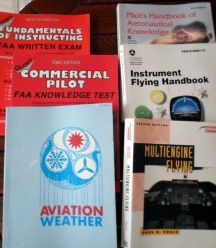 Aviation pilot learning, handbooks, instrument, commercial ,faa knowledge (6)