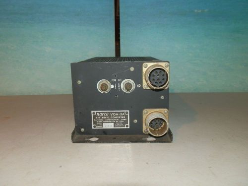 Vintage narco voa-3a vhf navigation converter