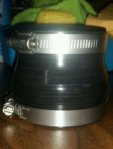 76mm to 83mm straight reducer coupler silicone hose 3" to 3.25" black w/ clamps