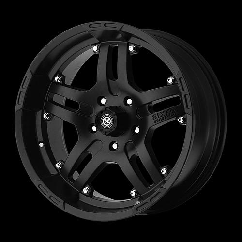 18" american racing atx 181 artillery rims & 33x12.50x18 toyo open country tires