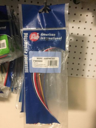 Mach audio car stereo cd player wiring harness wire aftermarket radio install