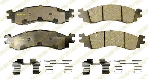 Monroe cx1158 brake pad or shoe, front-monroe ceramics brake pad