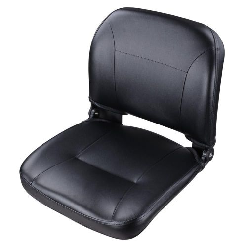 New folding low marine back boat seats deluxe bucket seats for fishing black