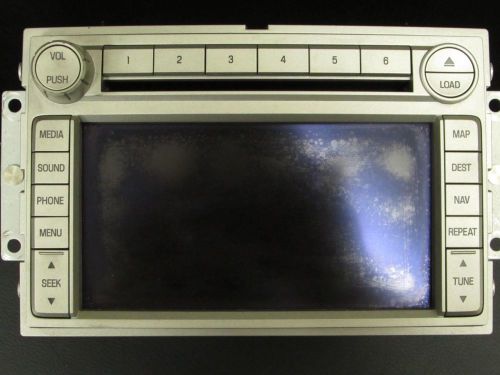 Lincoln navigator factory oem navigation radio 6 disc cd audio unit used