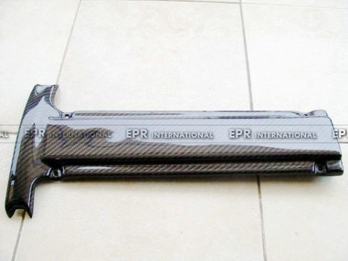 New engine spark plug cover for mitsubishi lancer evo 5 6 7 8 4g63 carbon fiber