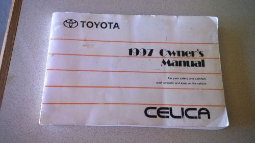 1997 toyota celica owners manual