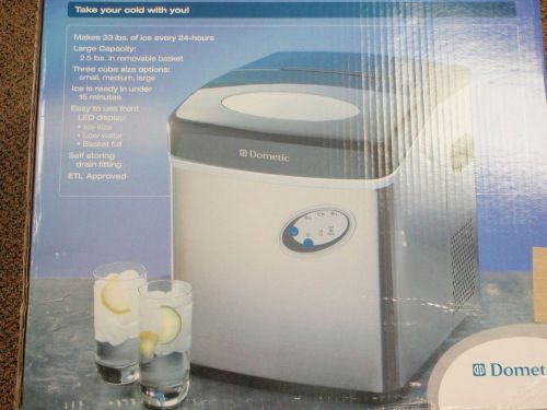 Ice maker portable dometic hzb15s marine boat rv home makes ice in under 15 min