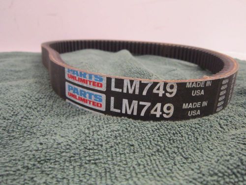 Parts unlimited drive belt arctic cat 340 400 4000 440 5000 lm749 -- 1 1/4"