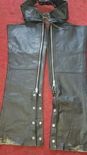Leather chaps
