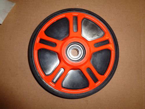 New genuine arctic cat 7.12" x .625" orange idler wheel for sleds in the 2000s
