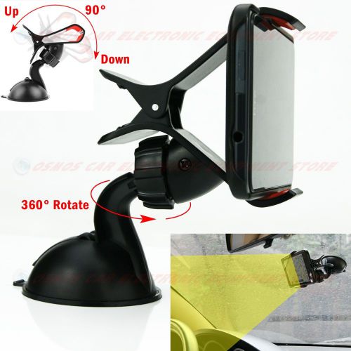 Car windshield mount bracket clip holder to iphone 4 5 6 smart phone gps pda psp