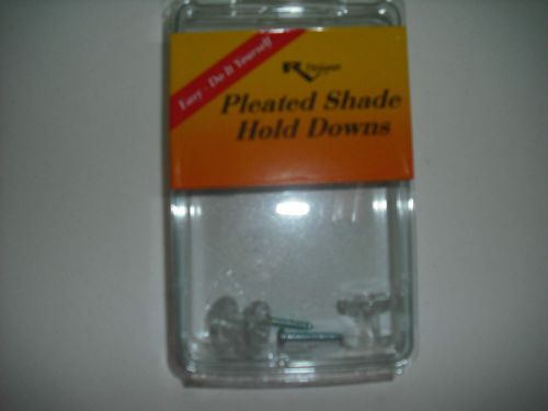 Rv - motorhome / small plastic shade hold downs - set of 2 per package