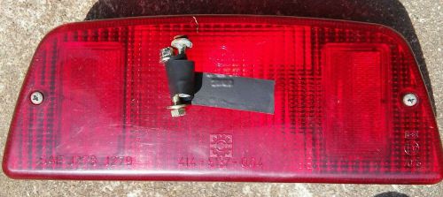 Parted out 1998 ski-doo mxz 440 fan tail/brake light housing with bulb