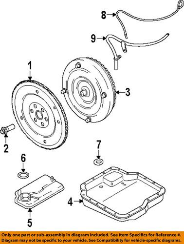 Ford oem 1s7z-6375-c flywheel/flexplate