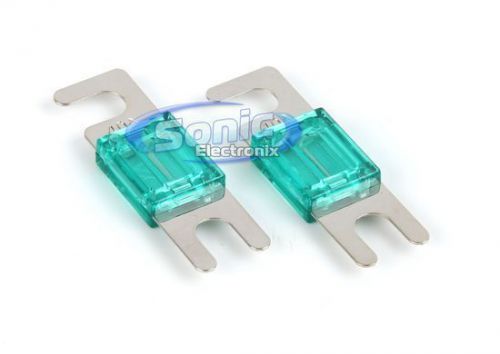 The install bay manl40 2-pack of 40 amp fuse mini car audio anl fuses