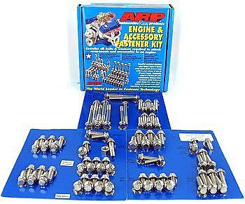 Arp engine &amp; accessory fastener kit 594-9501 pontiac 350 455 stainless 300