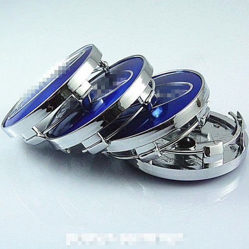 Find 1 SET 59mm Wheel Center Caps For Blue Subaru Impreza Legacy