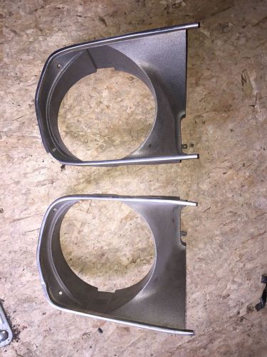 1970 plymouth barracuda headlight bezels